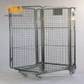 durable galvanized logistic rolling hand trolley cart